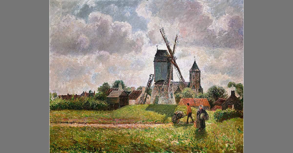 camille-pissarro-the-old-mill-at-knokke